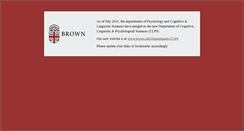 Desktop Screenshot of mailserver.cog.brown.edu