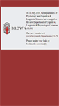 Mobile Screenshot of clps.brown.edu