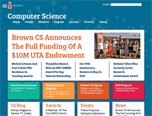 Tablet Screenshot of cs.brown.edu