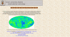 Desktop Screenshot of cmbr.physics.brown.edu